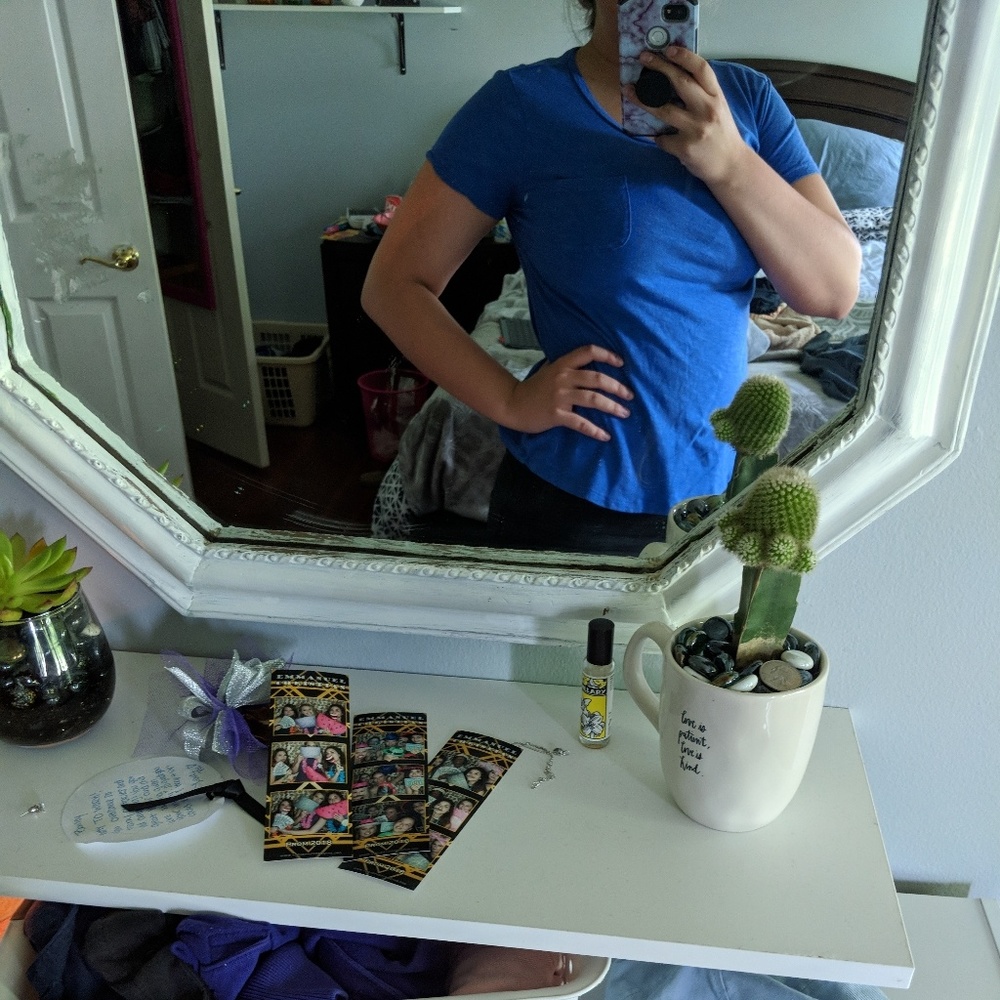 Old navy relaxed blue tee